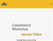 Tablet Screenshot of jeevanvidya.info